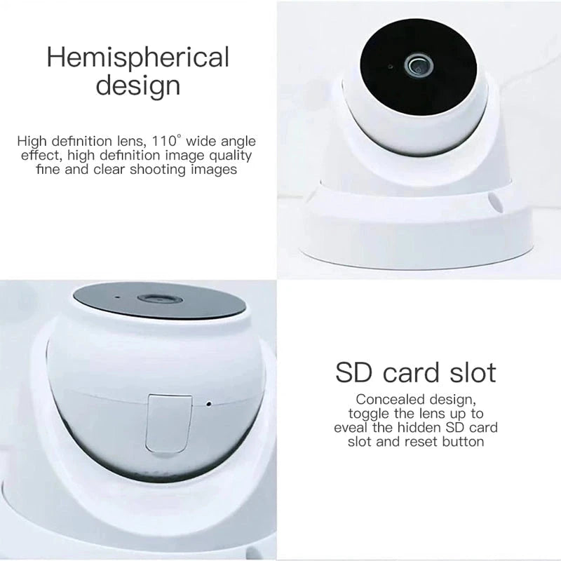 1080P HD V380 Pro Smart IP Camera - Wireless Outdoor Infrared Surveillance with Wifi Camera