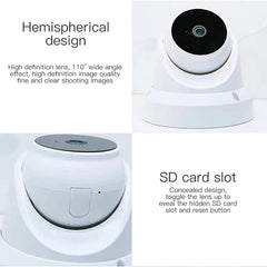 1080P HD V380 Pro Smart IP Camera - Wireless Outdoor Infrared Surveillance with Wifi Camera