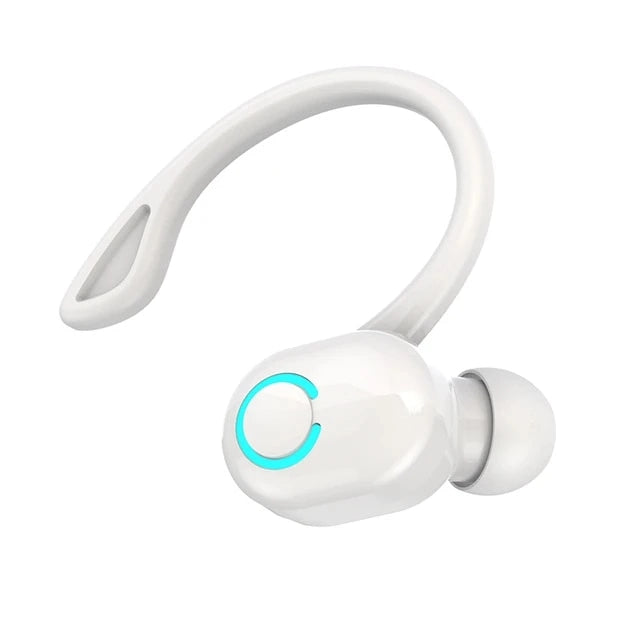 Waterproof Bluetooth Earphones with Mic - TWS Single Earbud for Sports - Handsfree Headset