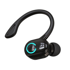 Waterproof Bluetooth Earphones with Mic - TWS Single Earbud for Sports - Handsfree Headset