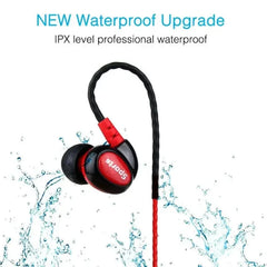 2017 Waterproof Sport Headphones - Perfect for Active Lifestyles!