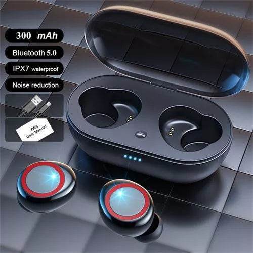 Myaudiosounds - Wireless Bluetooth Earphones with Mic - Crystal Clear Sound - MyAudioSounds