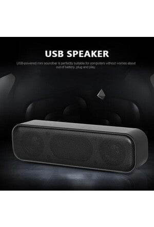 Myaudiosounds USB Wired Stereo Soundbar Speakers for Enhanced Audio Experience - MyAudioSounds
