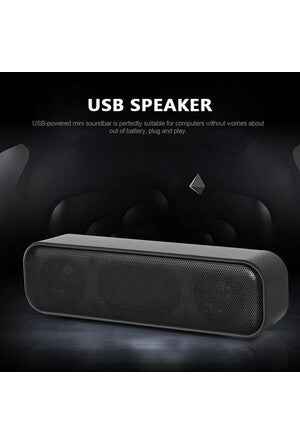 Myaudiosounds USB Wired Stereo Soundbar Speakers for Enhanced Audio Experience - MyAudioSounds