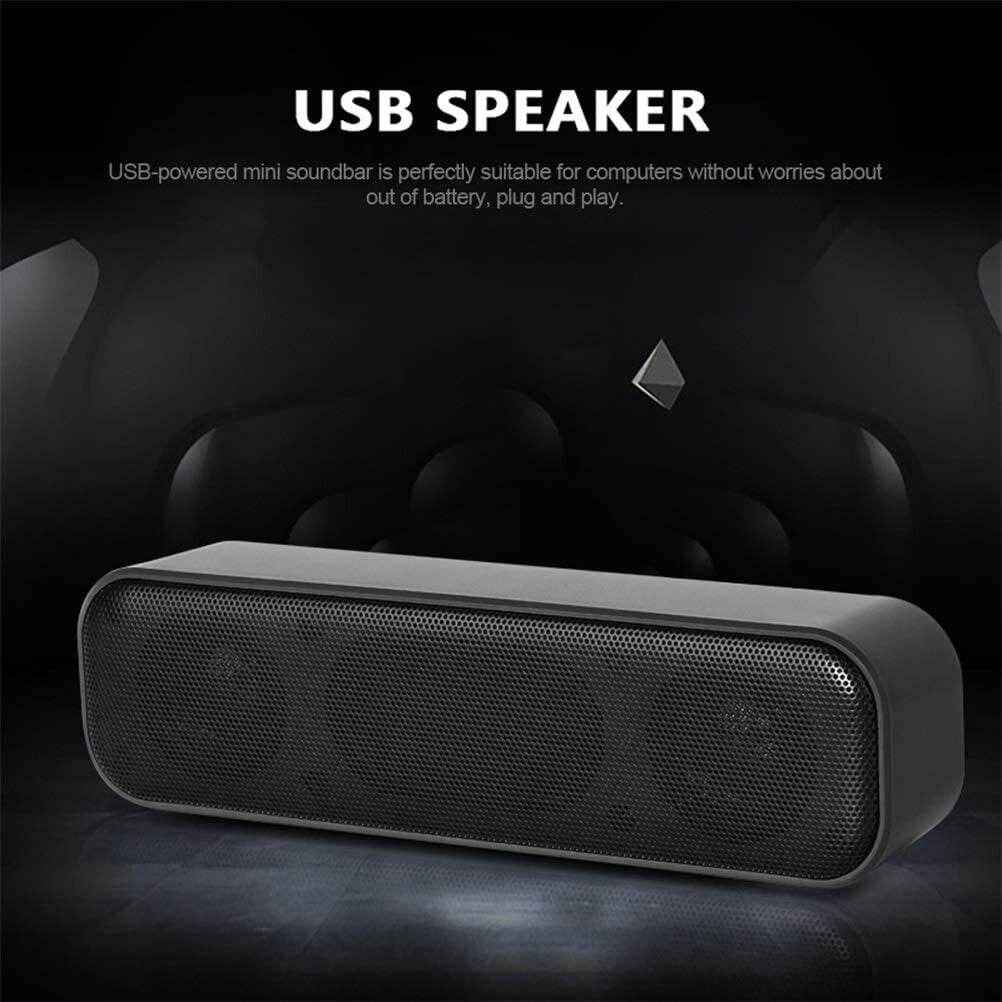 Myaudiosounds USB Wired Stereo Soundbar Speakers for Enhanced Audio Experience - MyAudioSounds