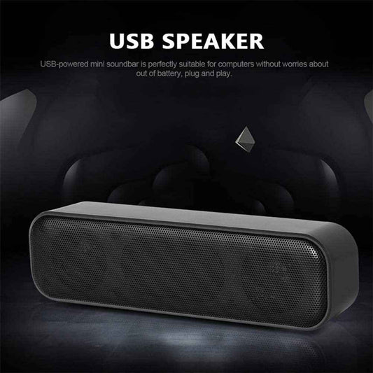 Myaudiosounds USB Wired Stereo Soundbar Speakers for Enhanced Audio Experience - MyAudioSounds