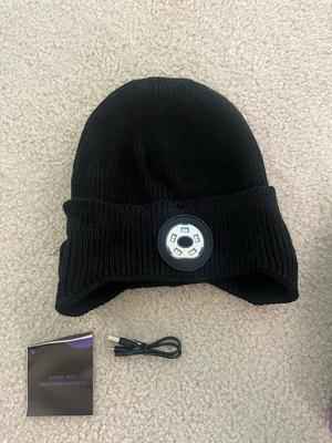 Myaudiosounds Wireless Bluetooth Beanie with LED Lights and Speakers - MyAudioSounds