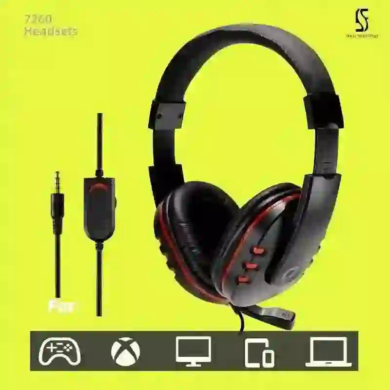 Myaudiosounds Premium Gaming Headset with Noise-Canceling Mic - MyAudioSounds