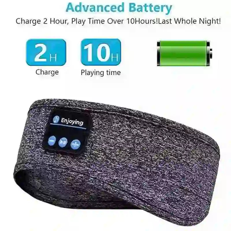 Soft Bluetooth Sleep Eye Mask for Ultimate Comfort and Relaxation - MyAudioSounds