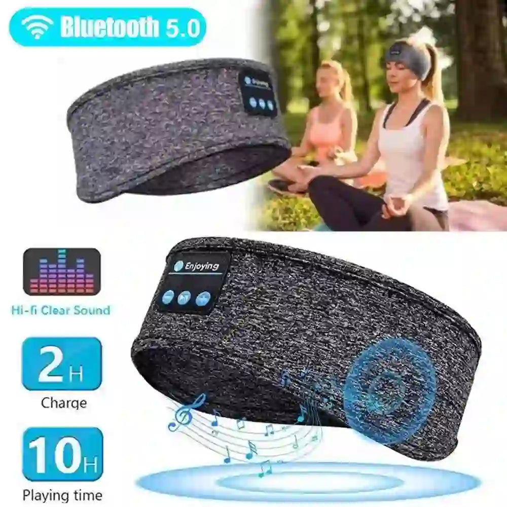 Soft Bluetooth Sleep Eye Mask for Ultimate Comfort and Relaxation - MyAudioSounds