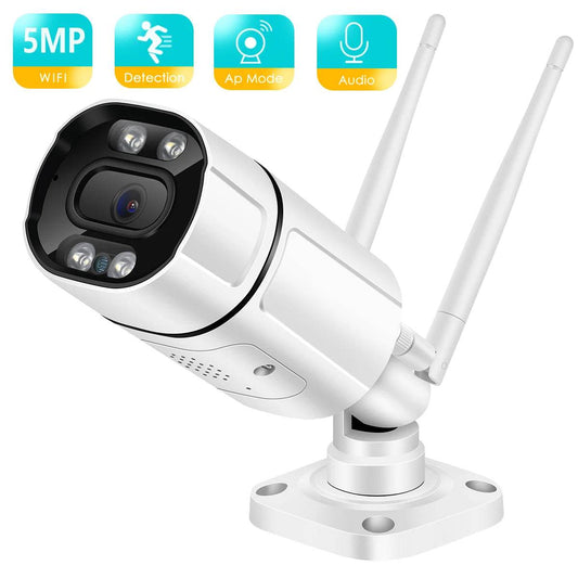 Myaudiosounds - 5MP WiFi Outdoor Security Camera with AI - MyAudioSounds