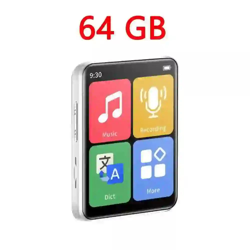 Bluetooth MP3 Player with 20'' Screen and Bluetooth 5.0 Touch Functionality - MyAudioSounds