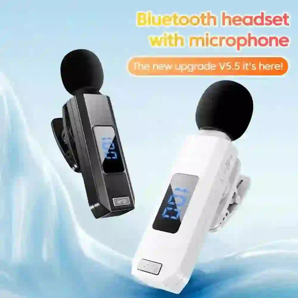 Myaudiosounds Bluetooth Collar-Clip Earbuds - Wireless Earbuds with Bluetooth 5.5 - MyAudioSounds