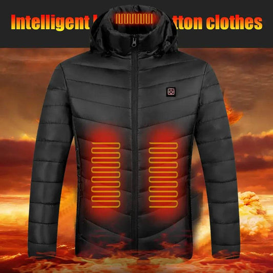 Myaudiosounds - Heated Jacket with Smart Thermostat - 9 Zones - MyAudioSounds