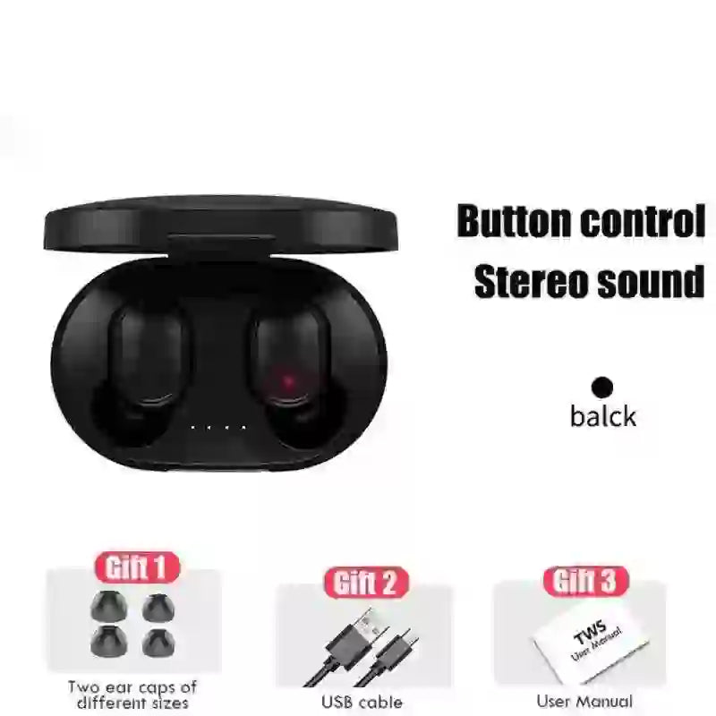 Myaudiosounds TWS Bluetooth Earphones - Noise Cancelling Waterproof Design - MyAudioSounds