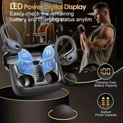 Bluetooth Sports Earbuds with Deep Bass for Enhanced Sound and Performance - MyAudioSounds