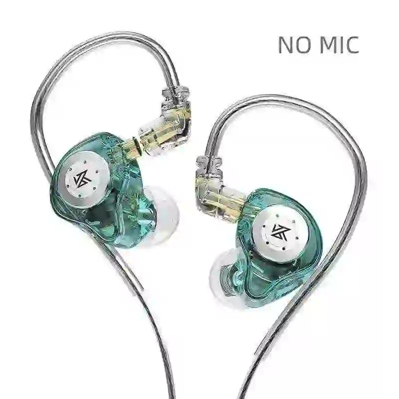 Myaudiosounds KZ EDX Pro Earphones with Bass & Noise Cancelling - MyAudioSounds