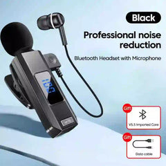 Myaudiosounds Bluetooth Collar-Clip Earbuds - Wireless Earbuds with Bluetooth 5.5 - MyAudioSounds