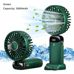 Portable Mini Fan - Rechargeable 5000mAh USB Mini Fan - MyAudioSounds