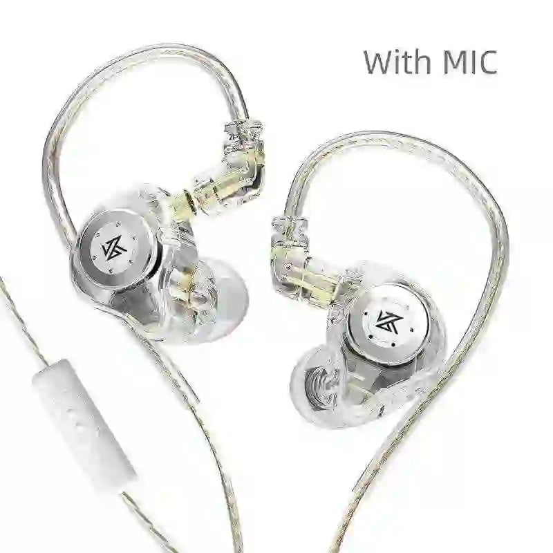 Myaudiosounds KZ EDX Pro Earphones with Bass & Noise Cancelling - MyAudioSounds