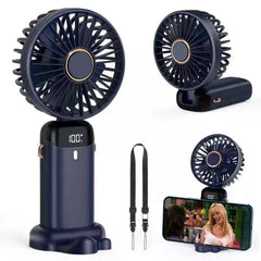 Portable Mini Fan - Rechargeable 5000mAh USB Mini Fan - MyAudioSounds
