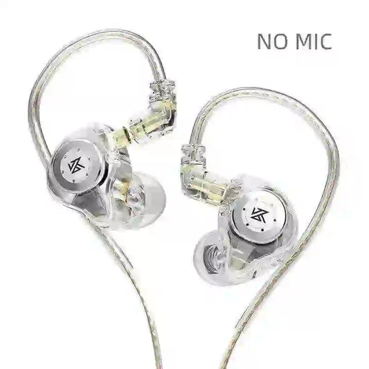 Myaudiosounds KZ EDX Pro Earphones with Bass & Noise Cancelling - MyAudioSounds