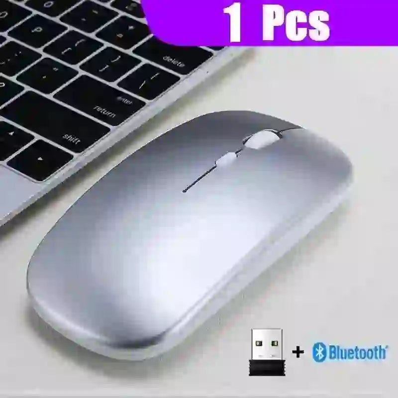 Ultra Thin Wireless Mouse - Portable, Stylish & Bluetooth Enabled - MyAudioSounds