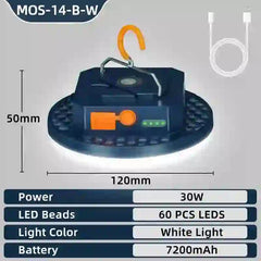 Rechargeable LED Lantern - Versatile Camping Lantern & Flashlight - MyAudioSounds