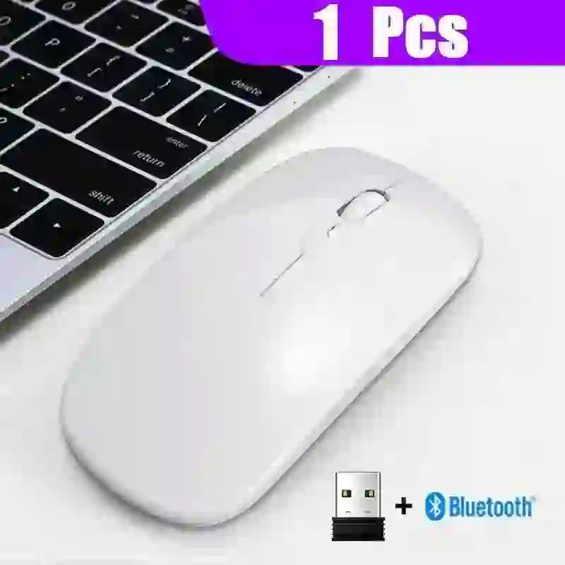 Ultra Thin Wireless Mouse - Portable, Stylish & Bluetooth Enabled - MyAudioSounds