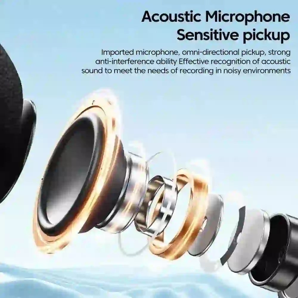 Myaudiosounds Bluetooth Collar-Clip Earbuds - Wireless Earbuds with Bluetooth 5.5 - MyAudioSounds