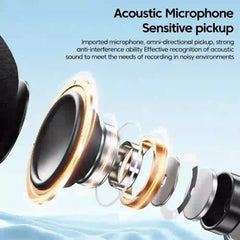 Myaudiosounds Bluetooth Collar-Clip Earbuds - Wireless Earbuds with Bluetooth 5.5 - MyAudioSounds