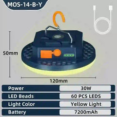 Rechargeable LED Lantern - Versatile Camping Lantern & Flashlight - MyAudioSounds