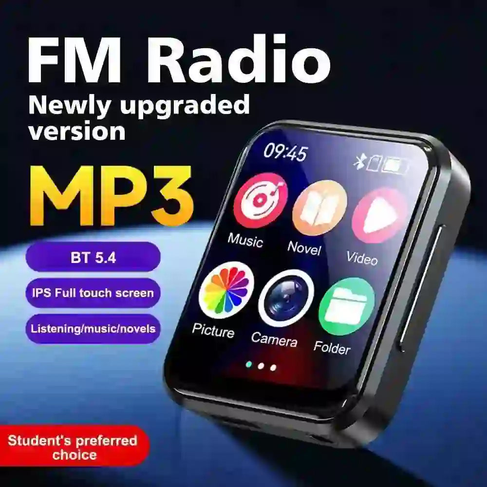 Portable Bluetooth MP3 Player with 24hr Battery Life - MyAudioSounds