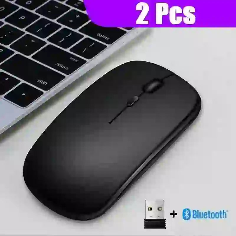 Ultra Thin Wireless Mouse - Portable, Stylish & Bluetooth Enabled - MyAudioSounds