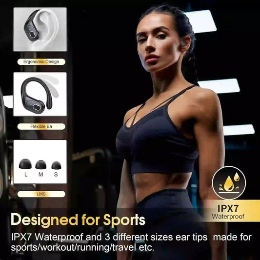 Bluetooth Sports Earbuds with Deep Bass for Enhanced Sound and Performance - MyAudioSounds