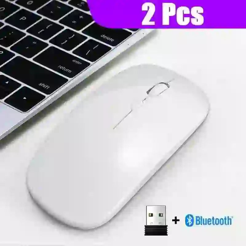 Ultra Thin Wireless Mouse - Portable, Stylish & Bluetooth Enabled - MyAudioSounds