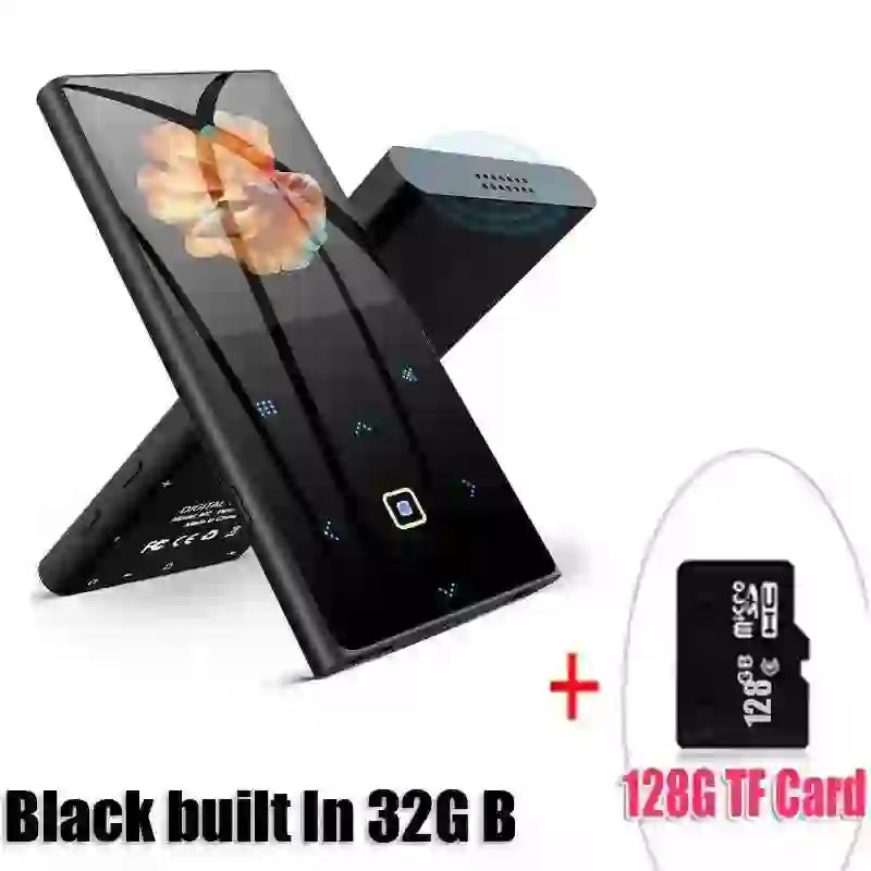 BENJIE M2 Bluetooth MP3 Player 32GB - Portable Music Player with FM Radio and Clip - MyAudioSounds