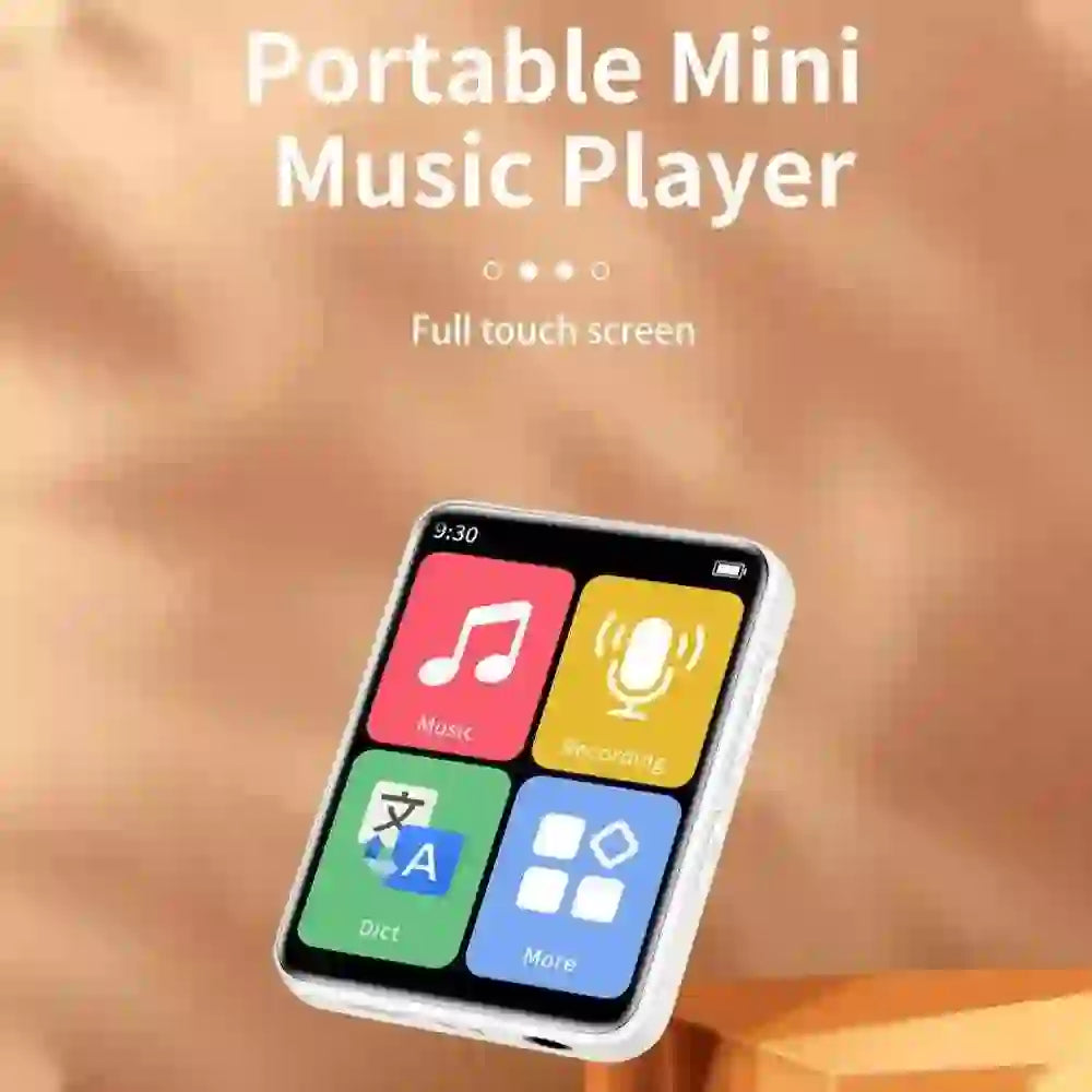 Bluetooth MP3 Player with 20'' Screen and Bluetooth 5.0 Touch Functionality - MyAudioSounds