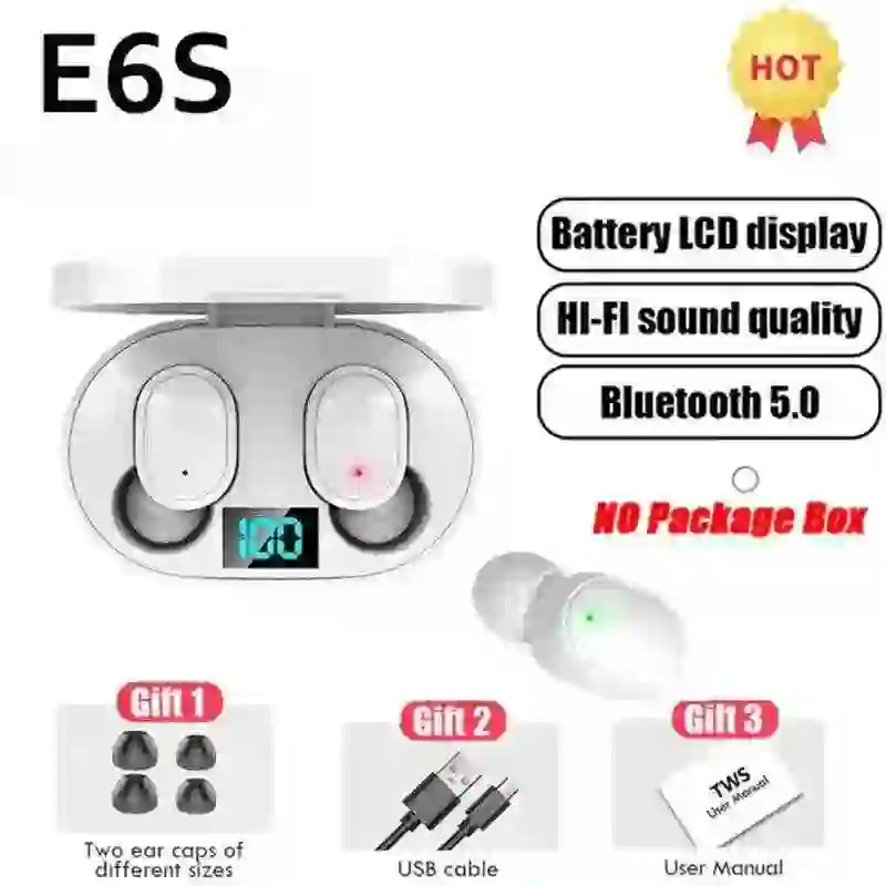Myaudiosounds TWS Bluetooth Earphones - Noise Cancelling Waterproof Design - MyAudioSounds