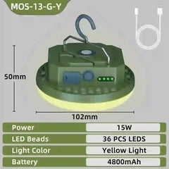 Rechargeable LED Lantern - Versatile Camping Lantern & Flashlight - MyAudioSounds