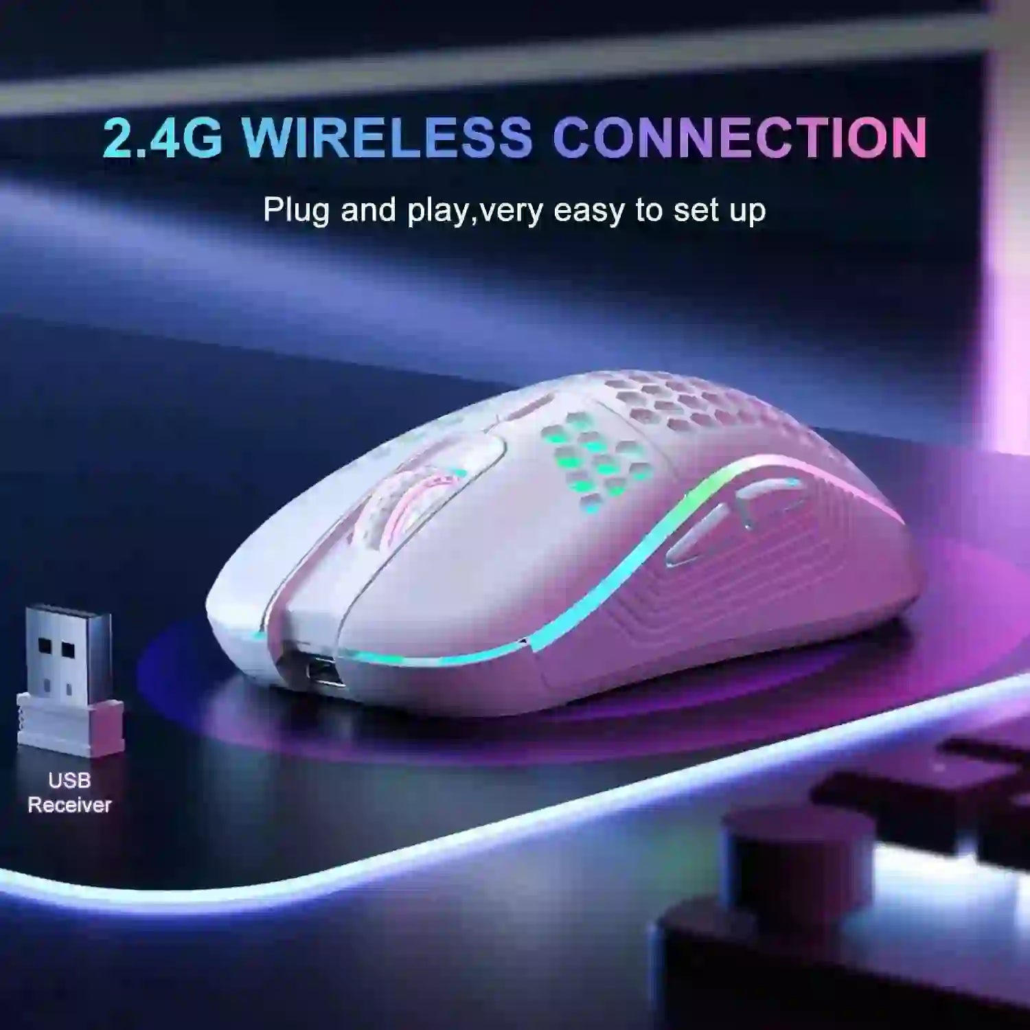 Ergonomic RGB Gaming Mouse for Ultimate Comfort and Style - MyAudioSounds