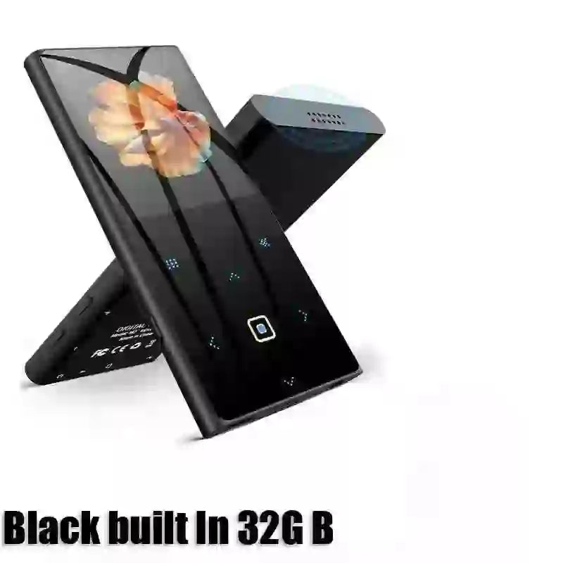 BENJIE M2 Bluetooth MP3 Player 32GB - Portable Music Player with FM Radio and Clip - MyAudioSounds