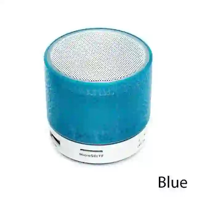 Bluetooth Mini Speaker with Colorful LED Lights for Ultimate Sound Experience - MyAudioSounds