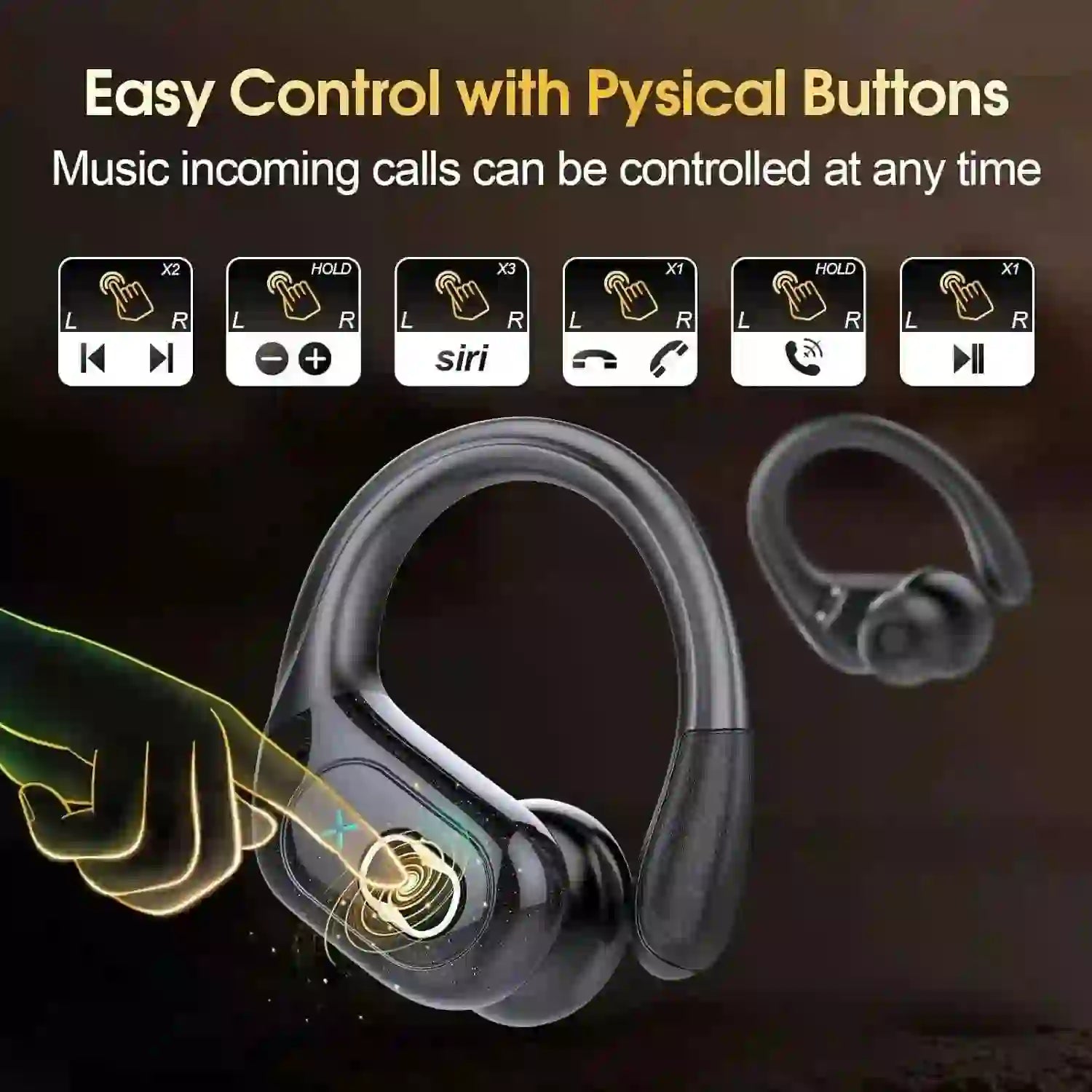 Bluetooth Sports Earbuds with Deep Bass for Enhanced Sound and Performance - MyAudioSounds