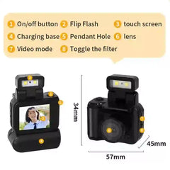 HD 1080P Mini Camera with LCD Screen - Compact Pocket Size - MyAudioSounds