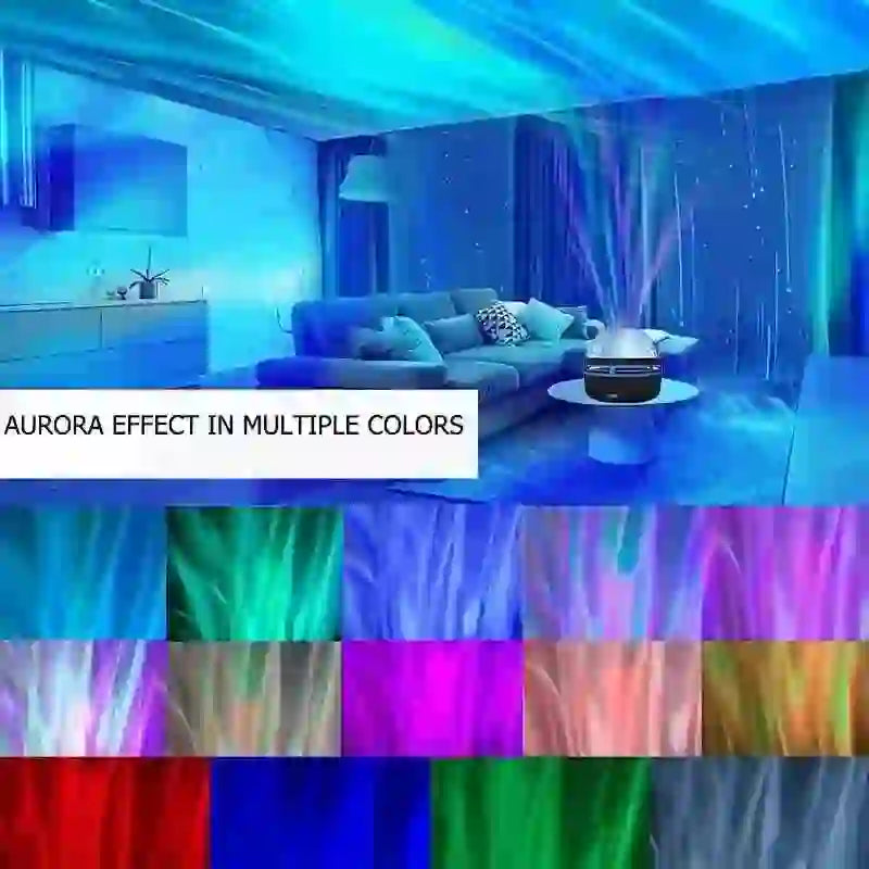 Galaxy Star Projector - 7 Colors Night Light for Relaxation and Decor - MyAudioSounds