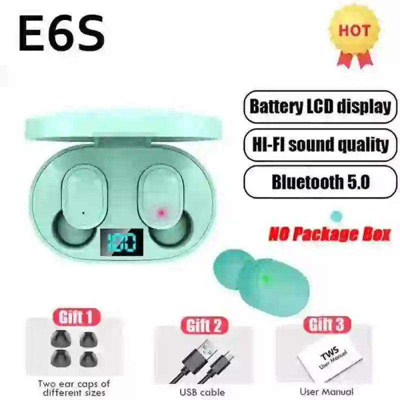 Myaudiosounds TWS Bluetooth Earphones - Noise Cancelling Waterproof Design - MyAudioSounds