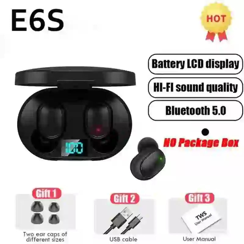 Myaudiosounds TWS Bluetooth Earphones - Noise Cancelling Waterproof Design - MyAudioSounds