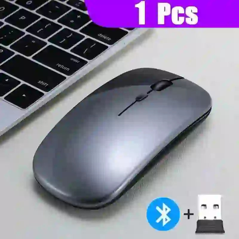 Ultra Thin Wireless Mouse - Portable, Stylish & Bluetooth Enabled - MyAudioSounds