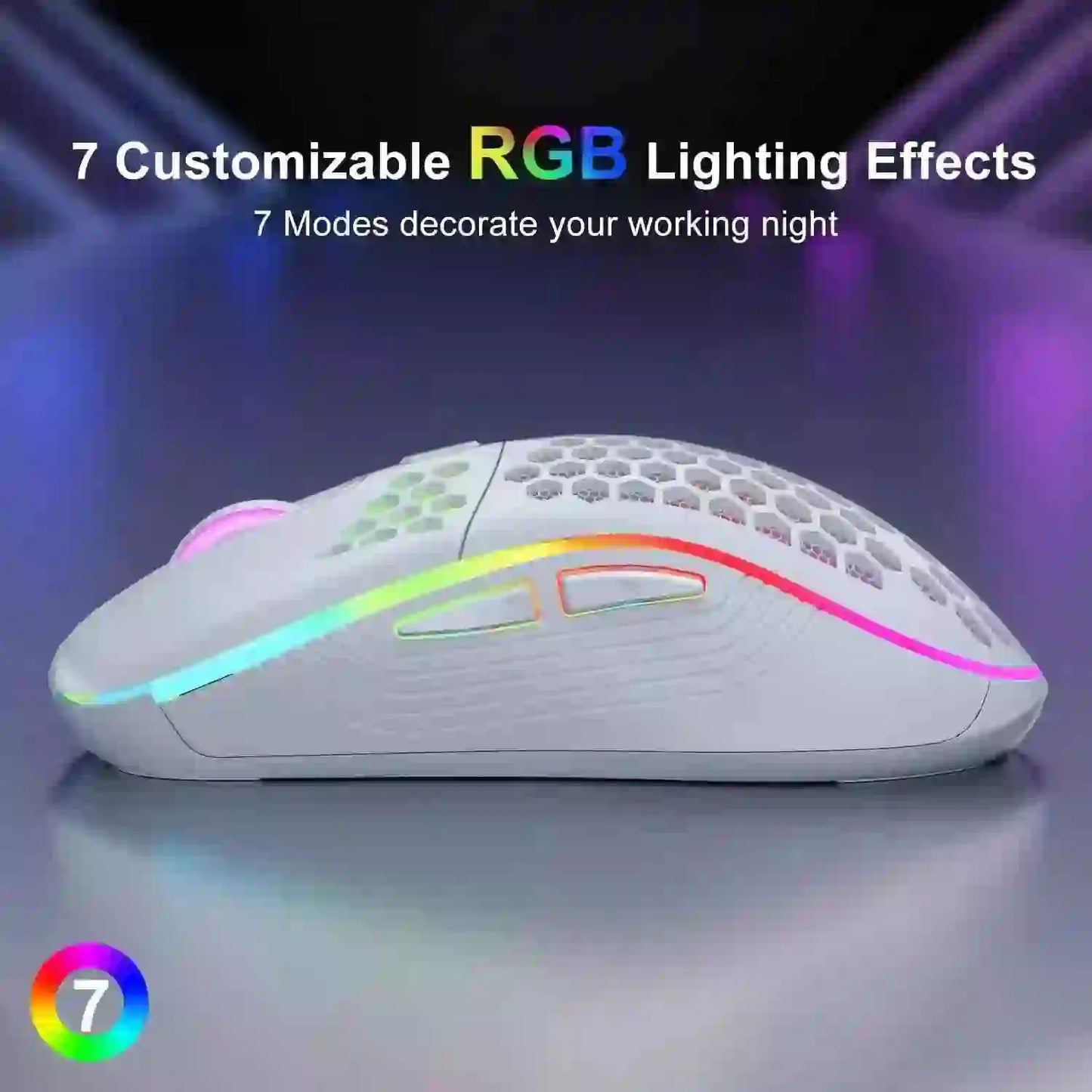Ergonomic RGB Gaming Mouse for Ultimate Comfort and Style - MyAudioSounds